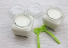 Natural yogurt